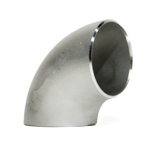 Edelstahl nahtlos säurebeständig Rohrbogen 90° 1D DN25 Ø 33,7 mm x 2,6 mm aus V4A Edelstahl 1.4571 / 316Ti