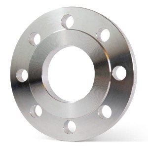 Edelstahl geschmiedeter säurebeständig Glatter Flansch DN100 114.3 mm PN10/16 (EN1092-1/01B) aus V4A Edelstahl 1.4401 / 316 / 1.4404 / 316L