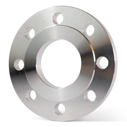 Edelstahl geschmiedeter säurebeständig Glatter Flansch DN125 139.7 mm PN10/16 (EN1092-1/01B) aus V4A Edelstahl 1.4571 / 316Ti