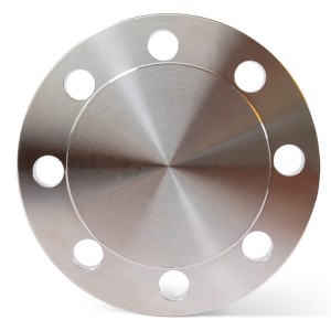 Edelstahl geschmiedeter säurebeständig Blindflansch DN80 88.9 mm PN10/16 (EN1092-1/05B) aus V4A Edelstahl 1.4401 / 1.4404 / 316 / 316L